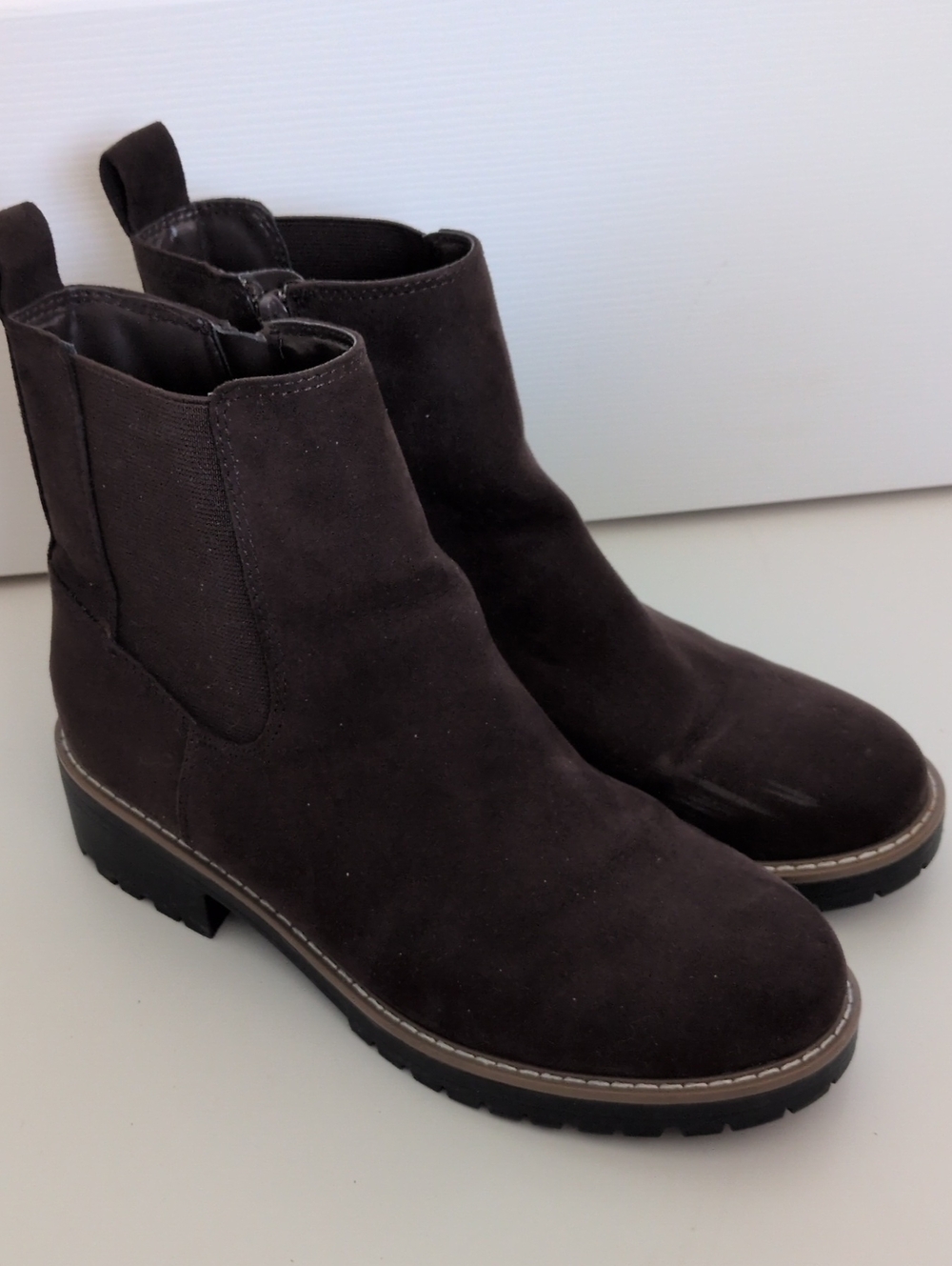Kensie Women's Kayla Chelsea Boot - Brown - 9M
